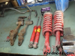 some suspension parts