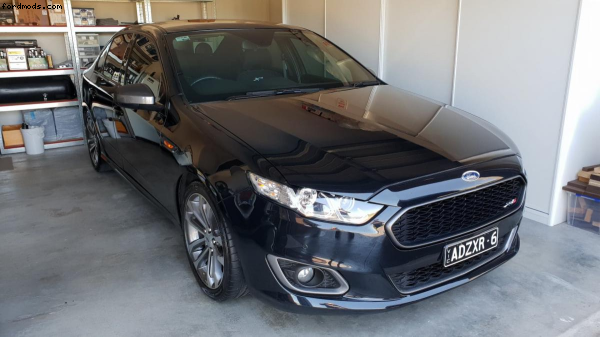 The new car, a 2015 FGX XR6 Turbo