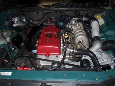 engine bay with charger.JPG