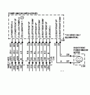 BA Drivers Door Power Window Switch.GIF