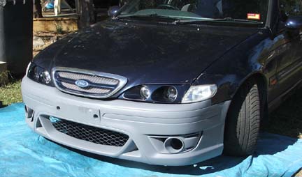 EL Fairmont Wagon New Typhoon Front Mock Fit 2.JPG